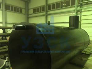 Резервуар горизонтальный стальной наземный в Череповце