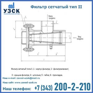 Фильтр сетчатый ФС по Т-ММ-11-2003 в Череповце