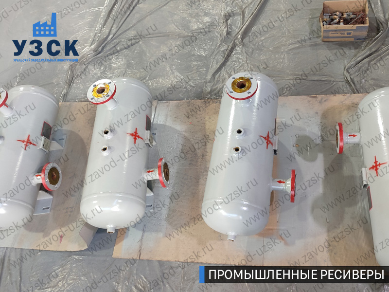 фотография емкостных ресиверов газа Череповец